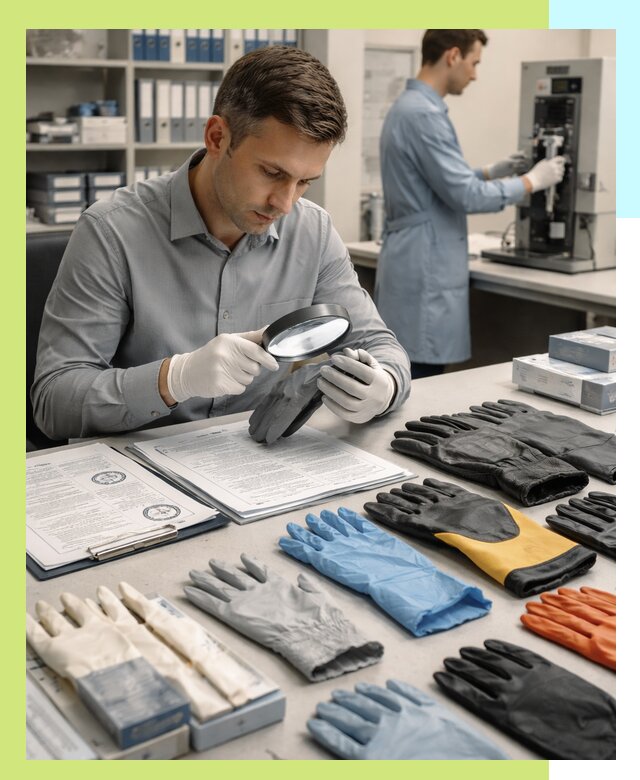 Сертификация перчаток и средств защиты продукции в Белой Калитве