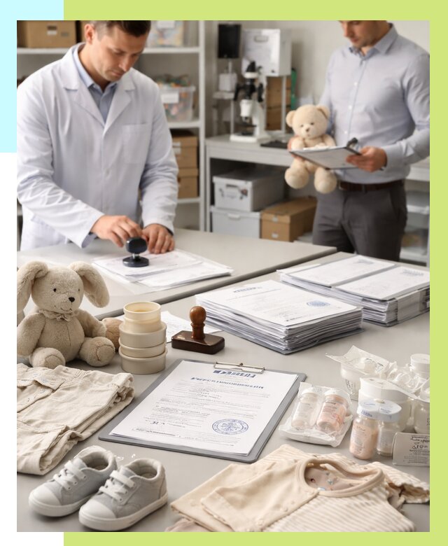 Сертификация детских товаров в Белой Калитве от 15557 р. | Алешин-Бкл