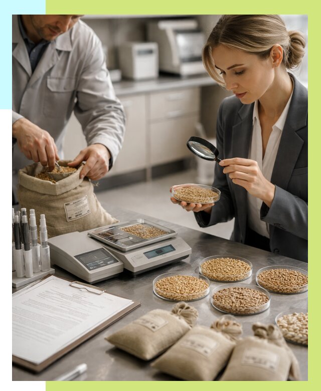 Сертификация зерна в Белой Калитве по цене от 15557 р. | Алешин-Бкл