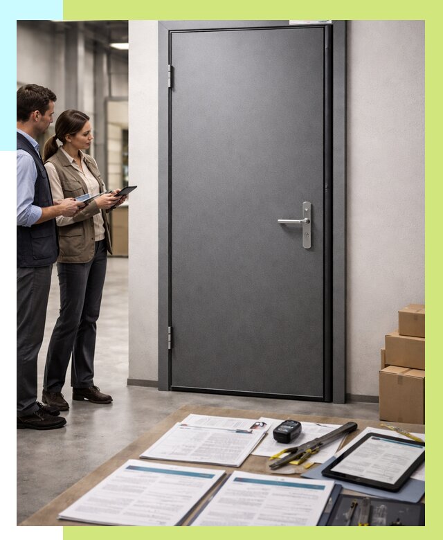 Сертификация противопожарных дверей в Белой Калитве от 9334 р. | Алешин-Бкл