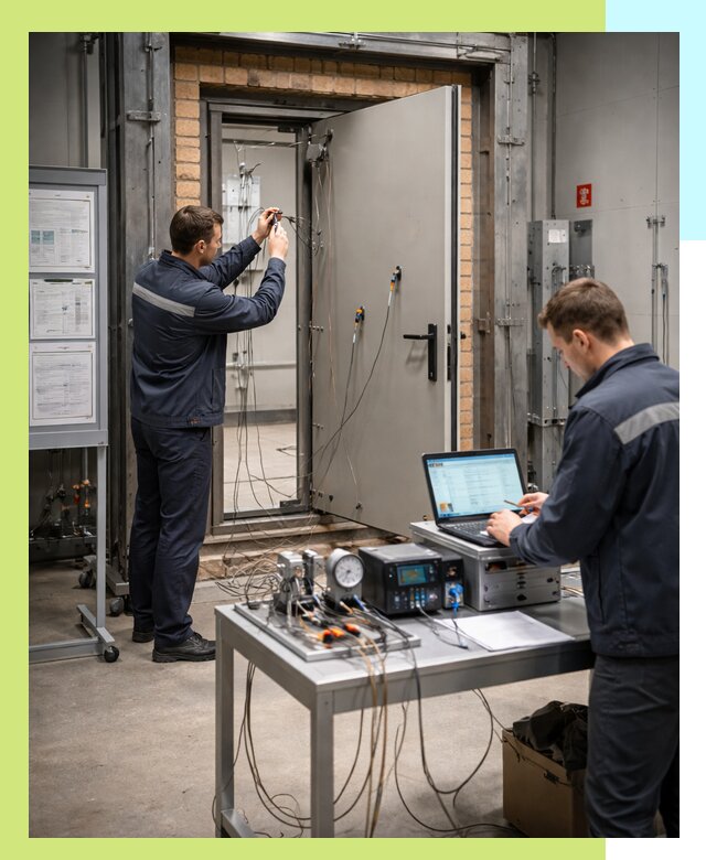 Сертификация противопожарных дверей в Белой Калитве по ГОСТ и ТР