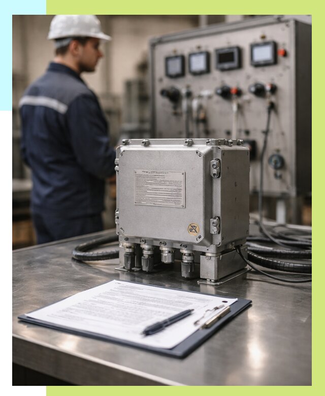 Сертификация взрывозащищенного оборудования в Белой Калитве от 36299 р. | Алешин-Бкл