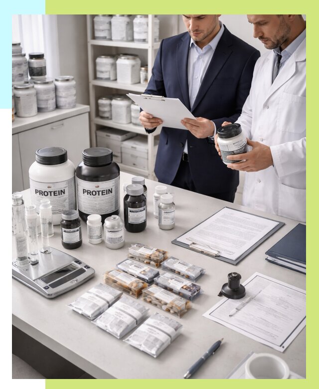 Сертификация спортивного питания в Белой Калитве от 15557 р., Алешин-Бкл