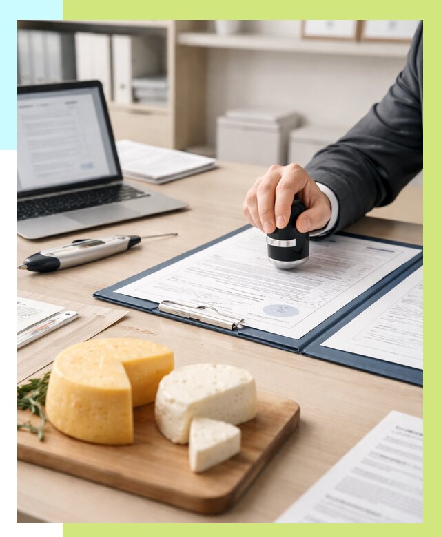 Сертификация сыров в Белой Калитве от 15557 р | Сертификат на сыр Алешин-Бкл