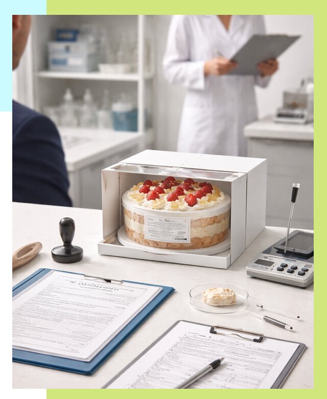 Сертификация тортов в Белой Калитве от 9334 р. заказать | Алешин-Бкл