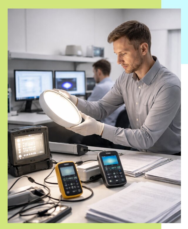 Сертификация светильников в Белой Калитве: испытания и оформление