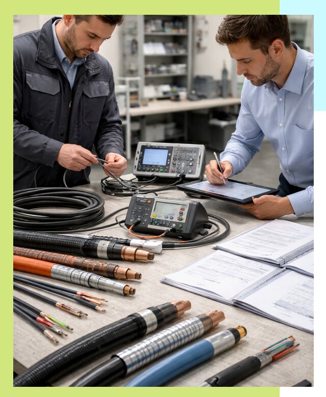 Сертификация кабеля и электропроводки в Белой Калитве под ключ