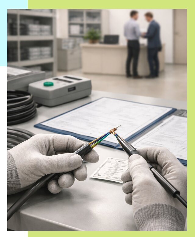 Сертификация провода в Белой Калитве от 18668 р. в Алешин-Бкл