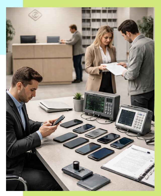 Сертификация телефонов в Белой Калитве от 25928 р. под ключ | Алешин-Бкл