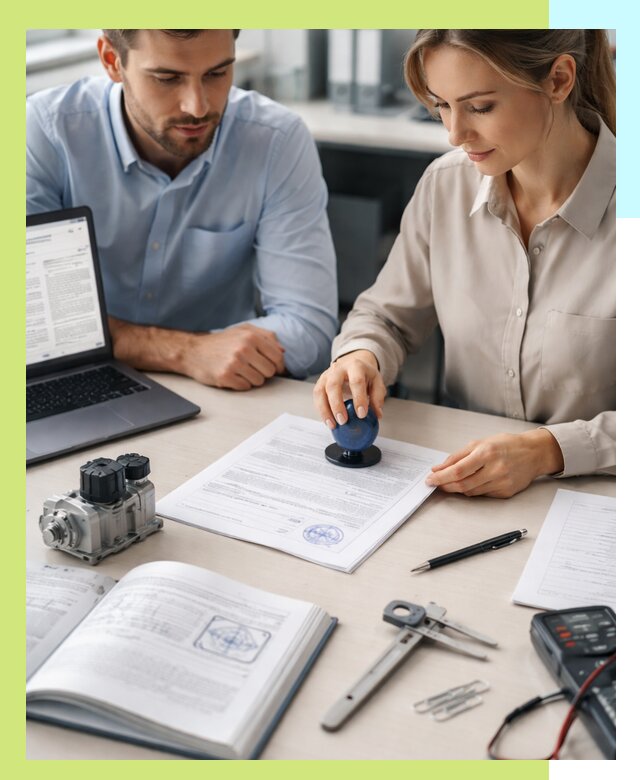 Выдача паспорта изделия и техническая экспертиза продукции в Белой Калитве