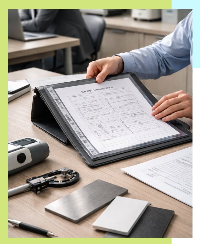 Оформление паспорта материала для продукции в Белой Калитве