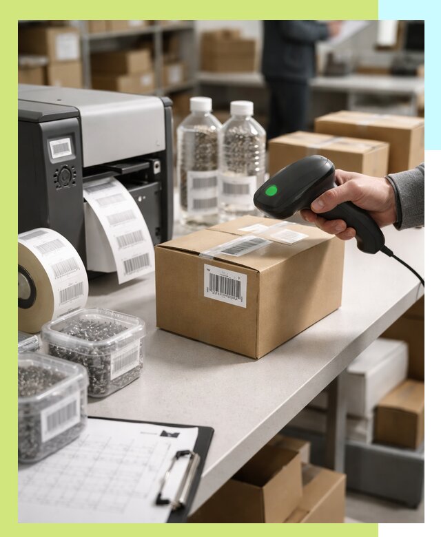 Штрихкодирование продукции и маркировка для продажи в Белой Калитве