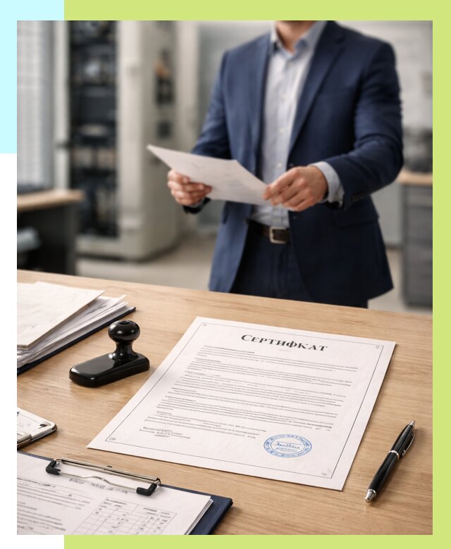 Сертификат на оборудование в Белой Калитве от 15557 р. | Алешин-Бкл