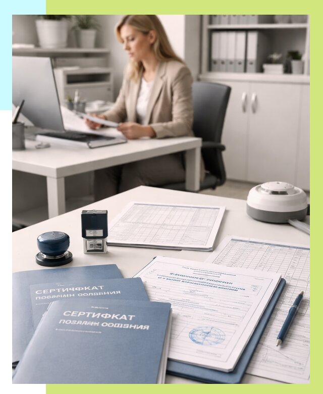 Сертификаты пожарной безопасности в Белой Калитве от 15557 р. | Алешин-Бкл