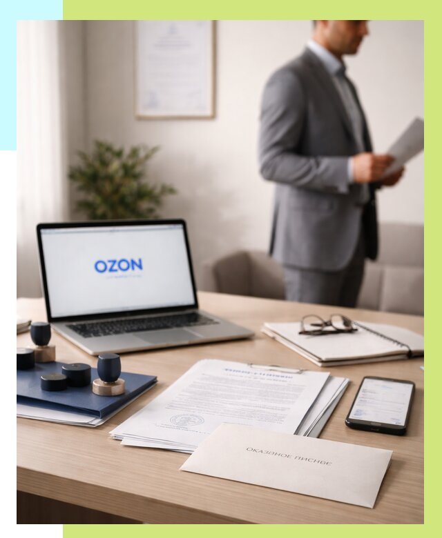 Отказное письмо для Ozon в Белой Калитве от 3630 р. | Алешин-Бкл