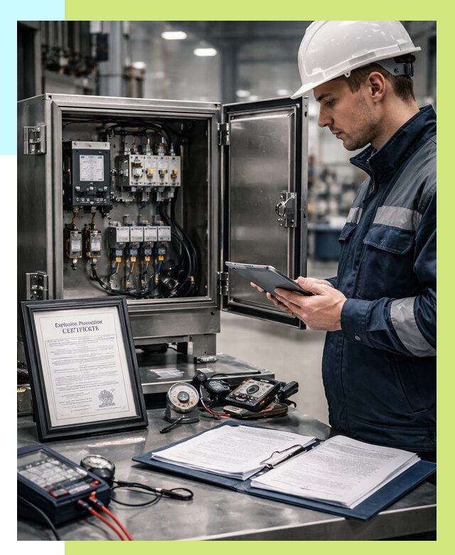 Сертификат взрывозащиты в Белой Калитве от 46670 р. | Алешин-Бкл