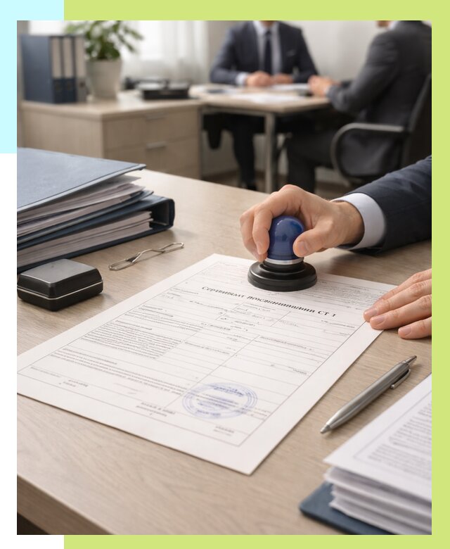 Сертификат происхождения СТ 1 в Белой Калитве от 4667 р. | Алешин-Бкл