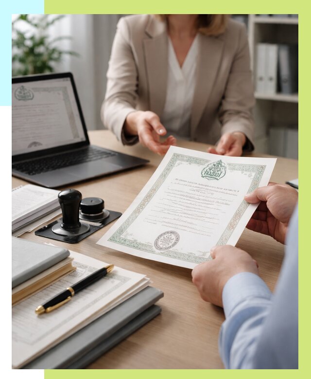 Халяль сертификат в Белой Калитве, получить от 15557 р. | Алешин-Бкл