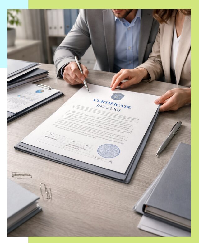 Сертификат ISO 22301 в Белой Калитве от 46670 р. | Алешин-Бкл срочно