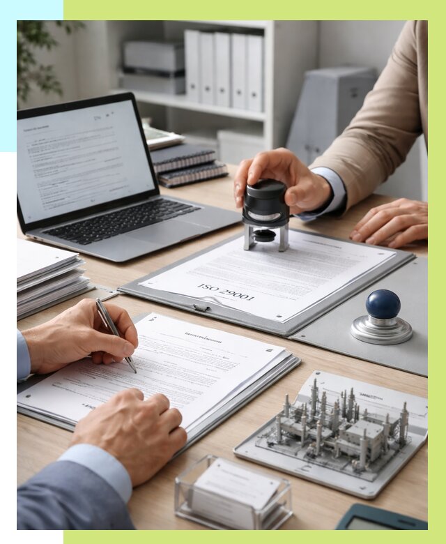 Сертификат ISO 29001 в Белой Калитве под ключ от 77783 р. | Алешин-Бкл