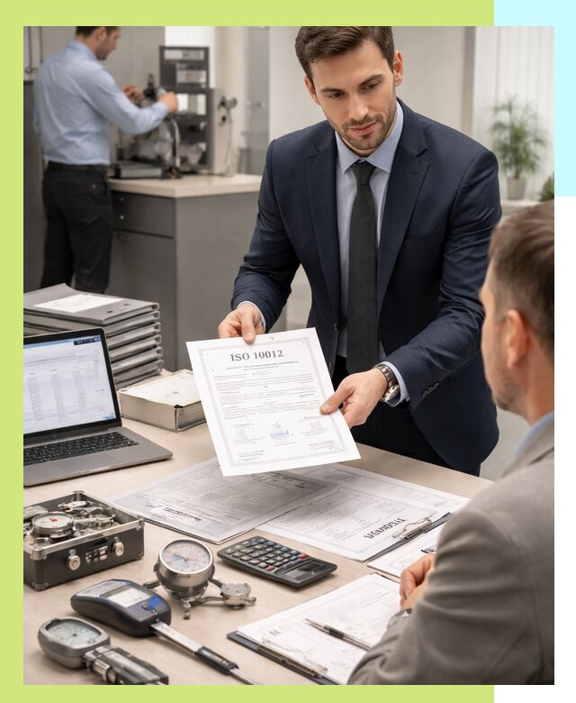 Выдача сертификата ISO 10012 по требованиям метрологии в Белой Калитве