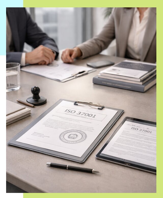 Сертификат ISO 37001 в Белой Калитве оформить от 124452 р. Алешин-Бкл