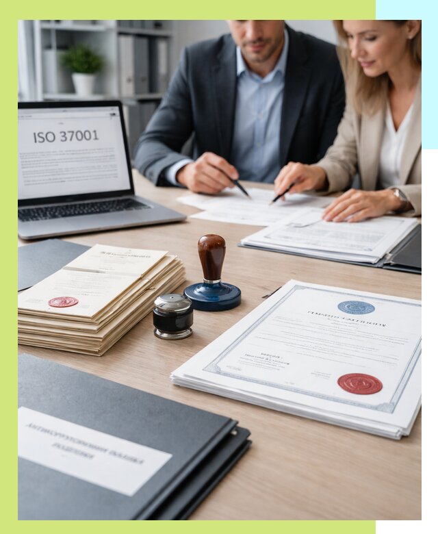 Получение сертификата ISO 37001 по системе борьбы с коррупцией в Белой Калитве