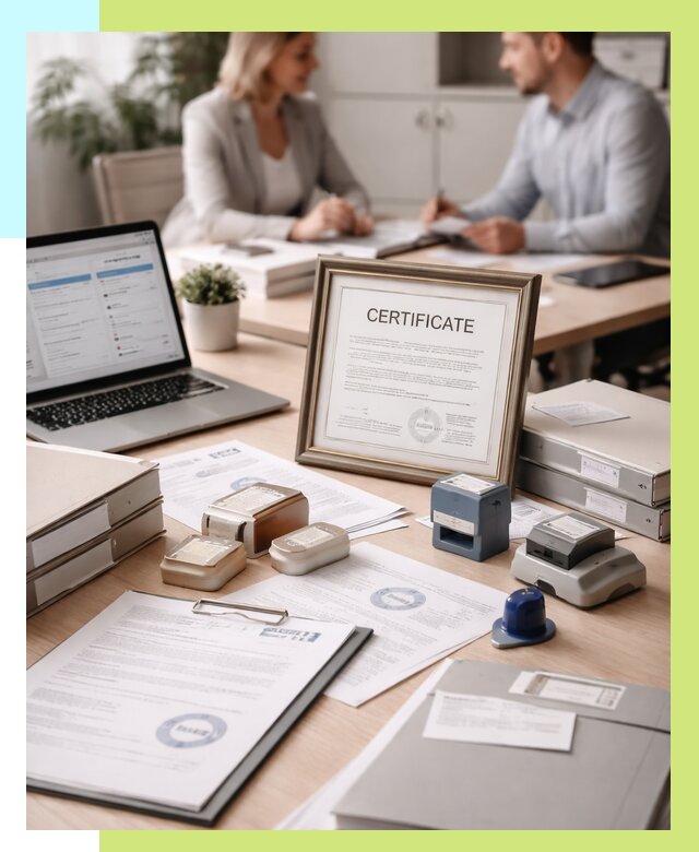 Сертификация компании в Белой Калитве от 46670 р. | Алешин-Бкл — заказ